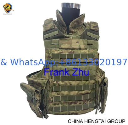Wholesale Camouflage NIJ IIIA Aramid Ballistic Body Armor with Buletproof Plate