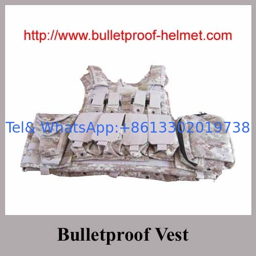 Wholesale cheap NIJ IIIA Bullet-proof Vest with camouflage desert white colors