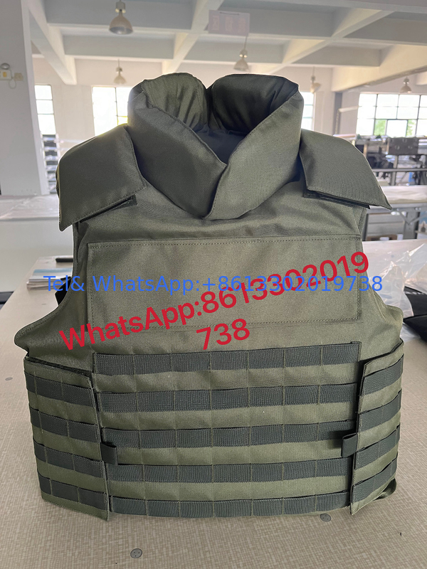 Euc Yes Bulletproof Vest with Camouflage Design for Collar or Groin Protection